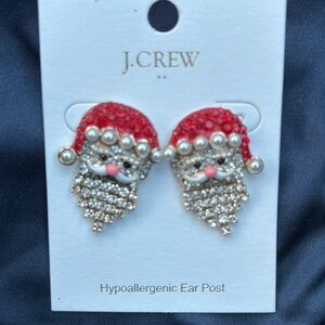 Stunningg Santa Claus post earrings new